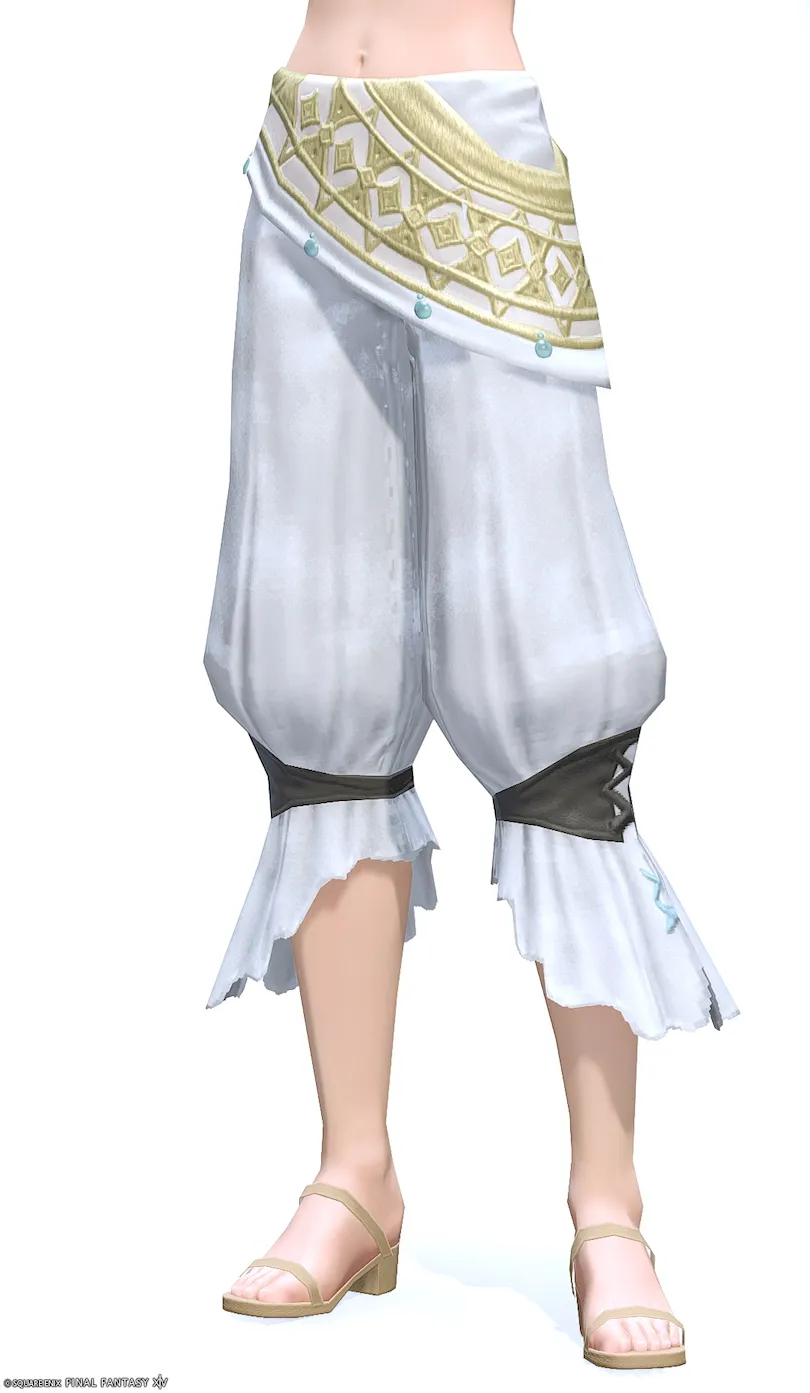 ミラプリ「ジェムキープトラウザーRE」装備ミコッテでの見た目紹介16