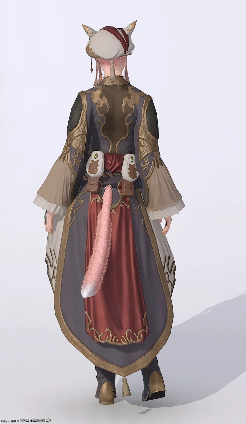 ミラプリ「ジェムキングRE」装備ミコッテでの見た目紹介2