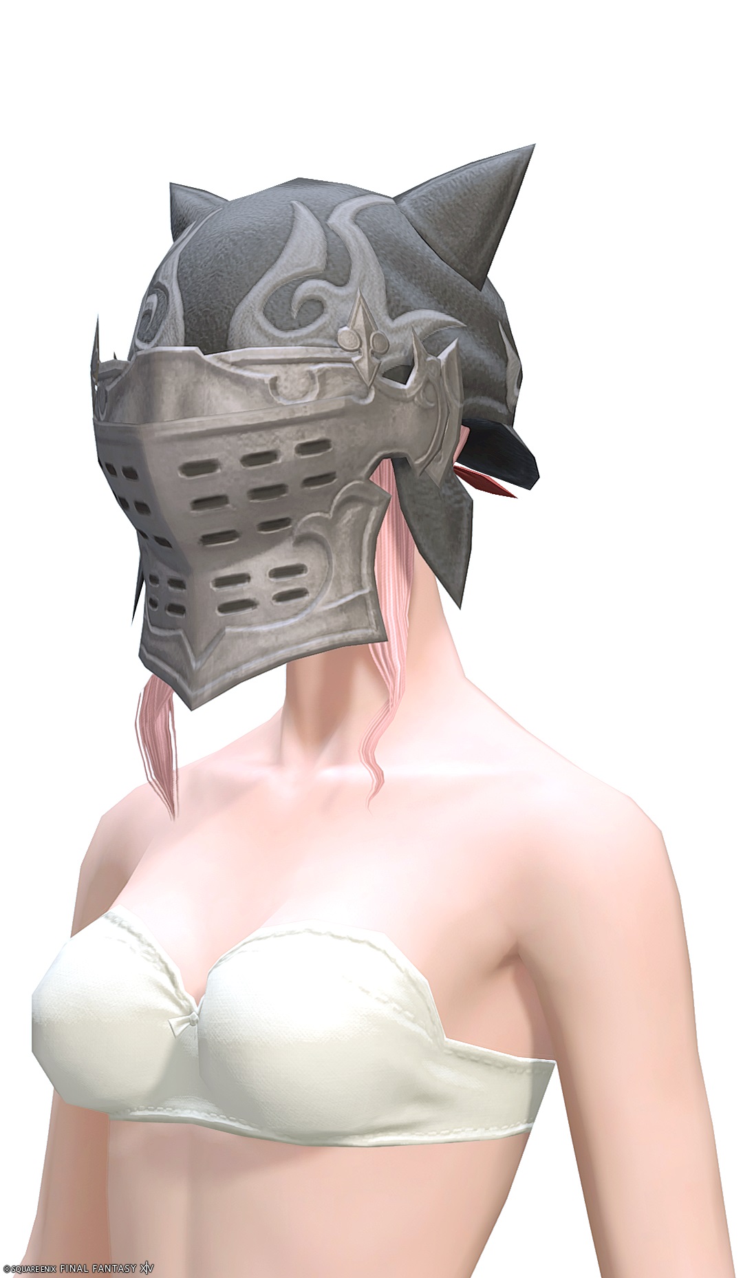 ハンマーキープバイザーRE | FF14ミラプリ - Augmented Hammerkeep's Visor - ヘッドギア・フェイスガード/マスク/帽子/キャップ