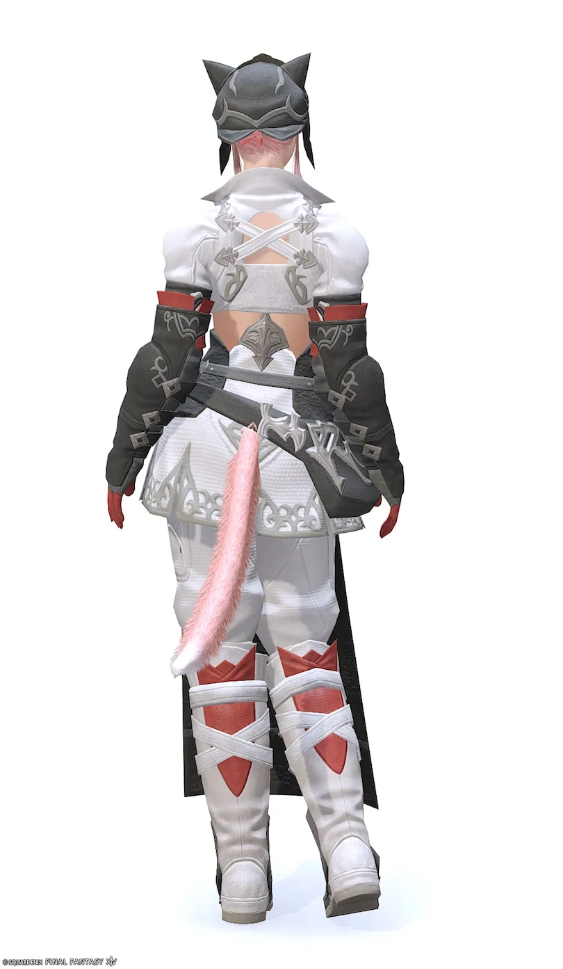 ミラプリ「ハンマーキープRE」装備ミコッテでの見た目紹介2