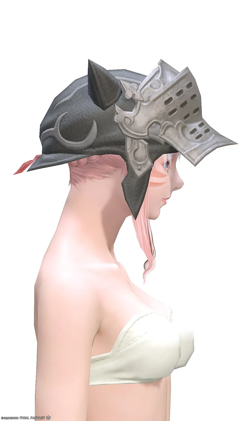 ミラプリ「ハンマーキープバイザーRE」装備ミコッテでの見た目紹介4