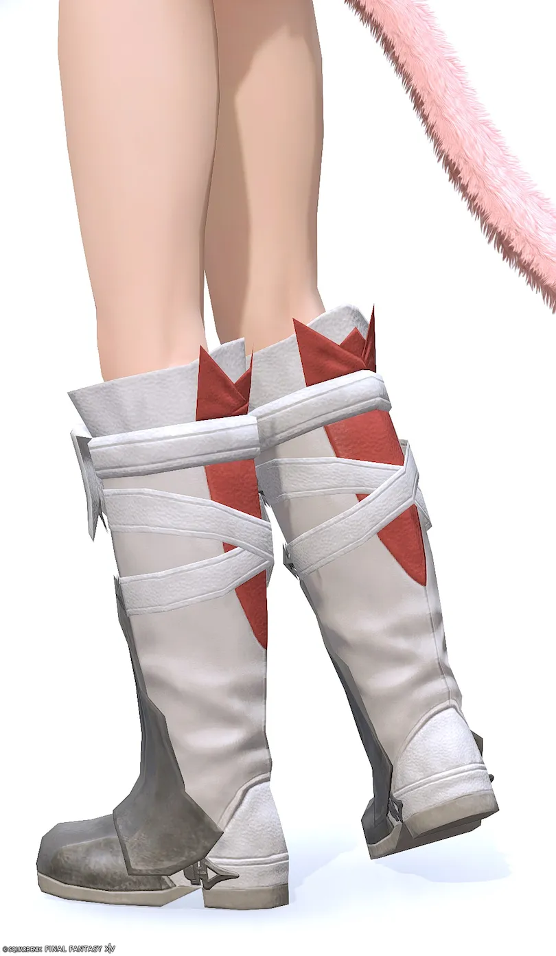 ミラプリ「ハンマーキープワークブーツRE」装備ミコッテでの見た目紹介19