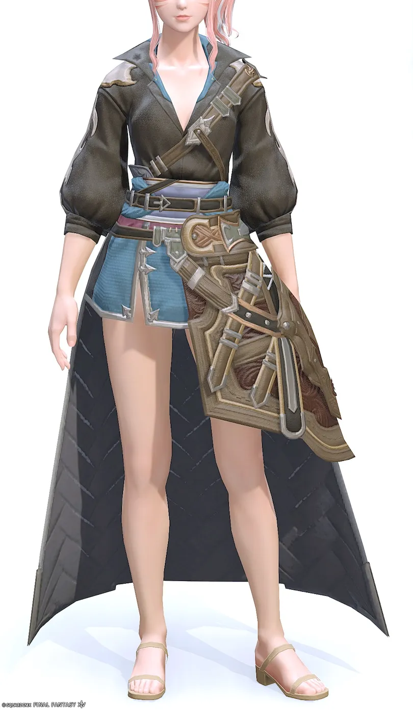 ミラプリ「ハンマーキングルダンゴットRE」装備ミコッテでの見た目紹介8