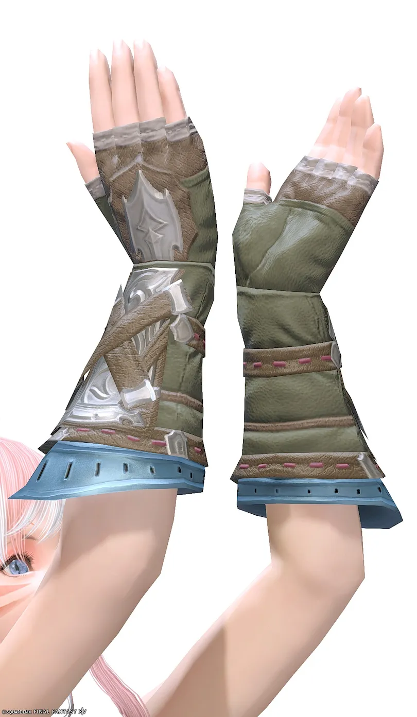 ミラプリ「ハンマーキンググローブRE」装備ミコッテでの見た目紹介12