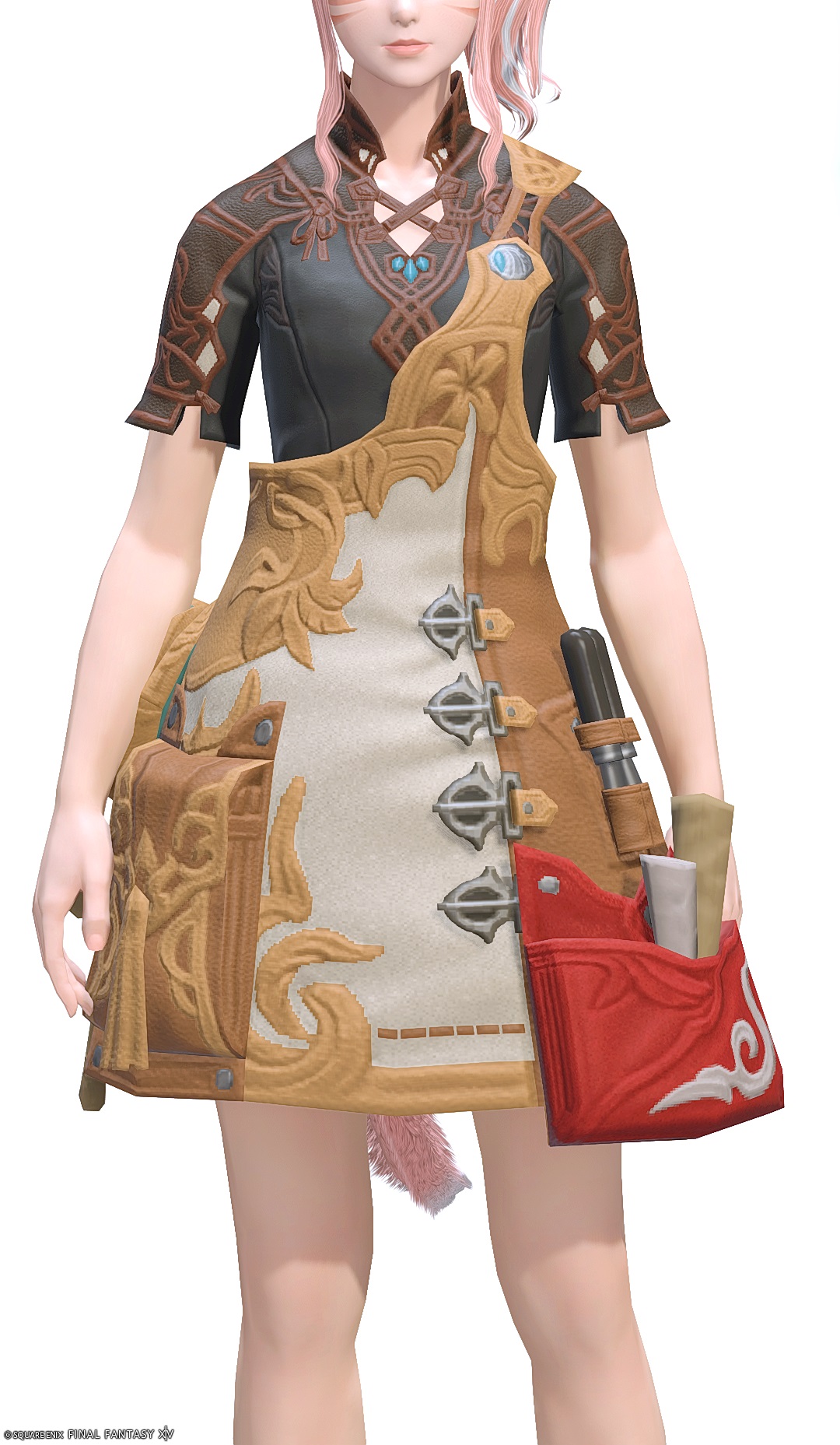 ハイドキープエプロンRE | FF14ミラプリ - Augmented Hidekeep's Apron - シャツ/エプロン