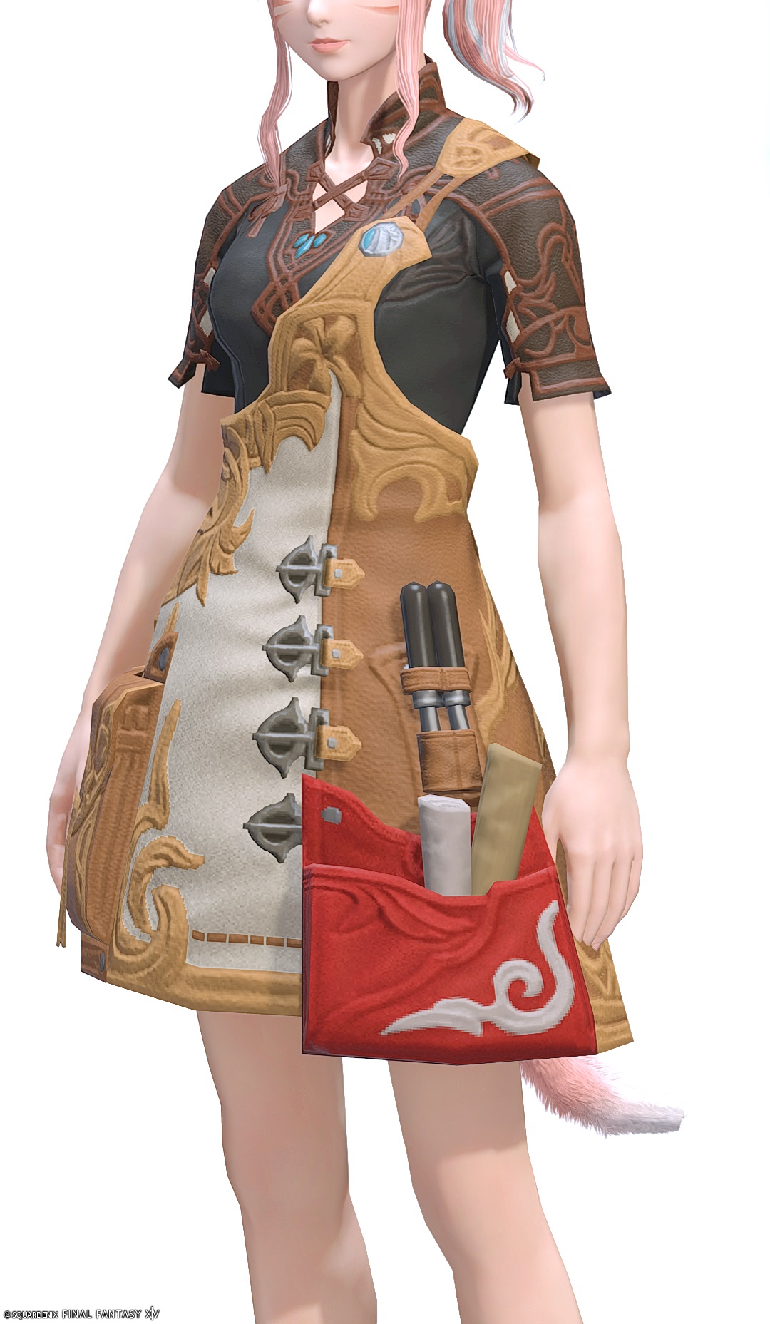 ハイドキープエプロンRE | FF14ミラプリ - Augmented Hidekeep's Apron - シャツ/エプロン