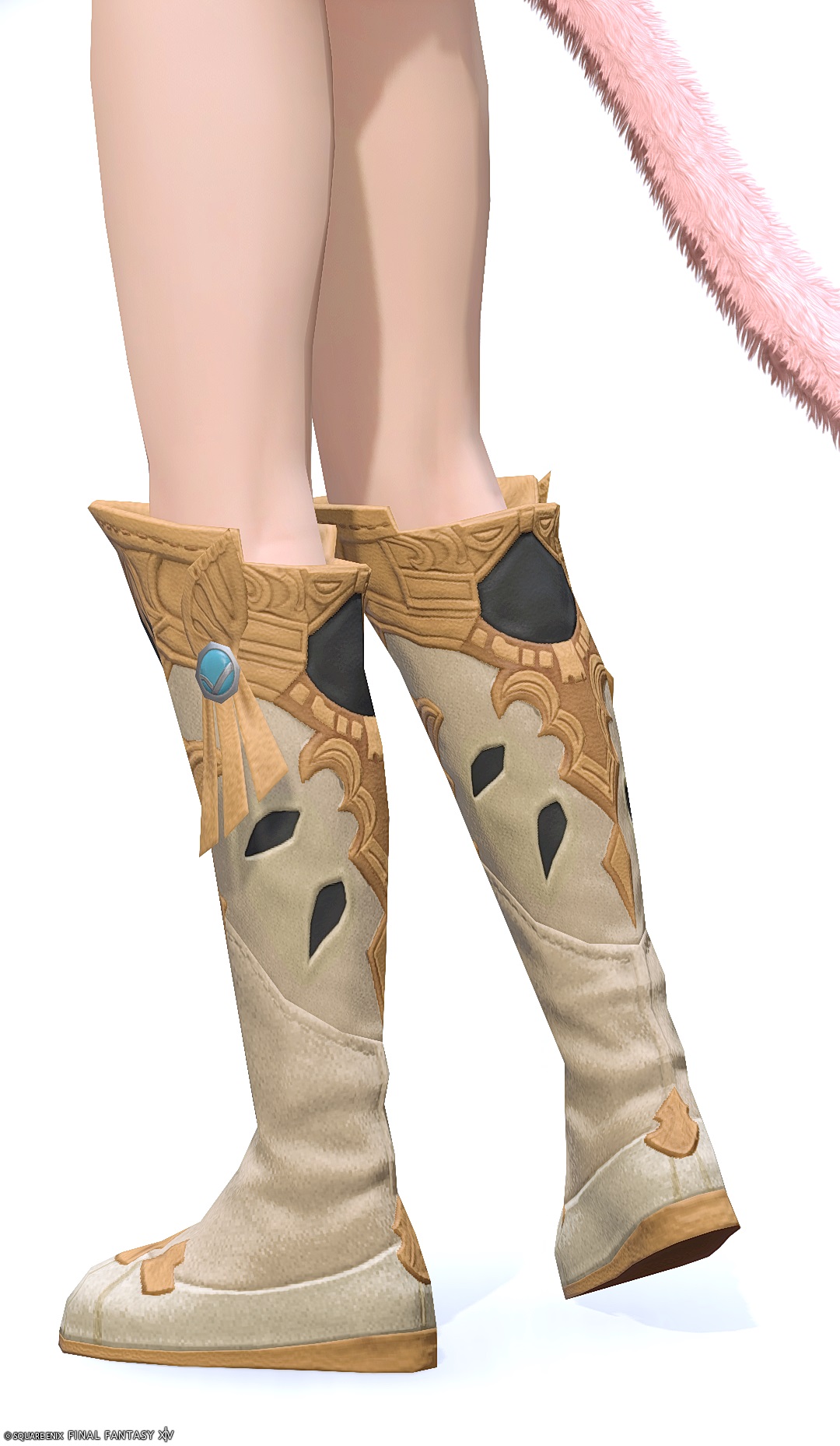 ハイドキープワークブーツRE | FF14ミラプリ - Augmented Hidekeep's Workboots - ブーツ