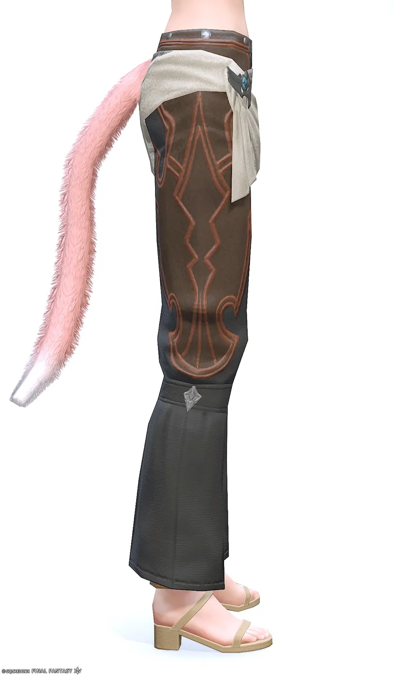 ミラプリ「ハイドキープトラウザーRE」装備ミコッテでの見た目紹介14