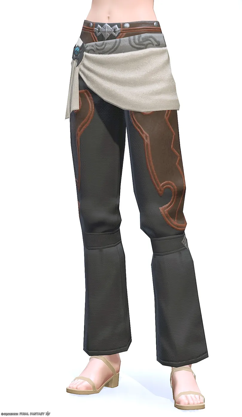 ミラプリ「ハイドキープトラウザーRE」装備ミコッテでの見た目紹介16