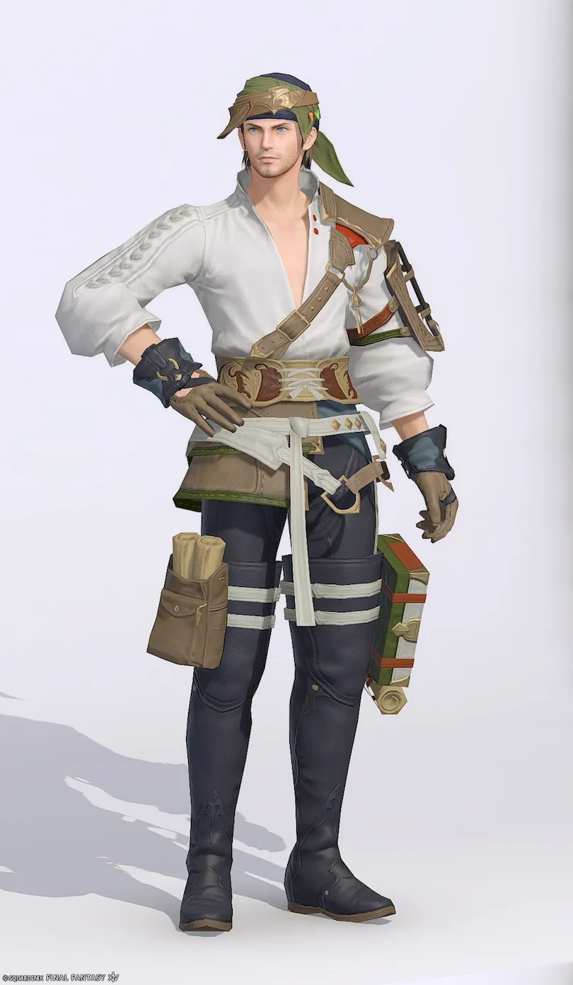 【FF14】ハイドキングRE（革細工師）装備の見た目