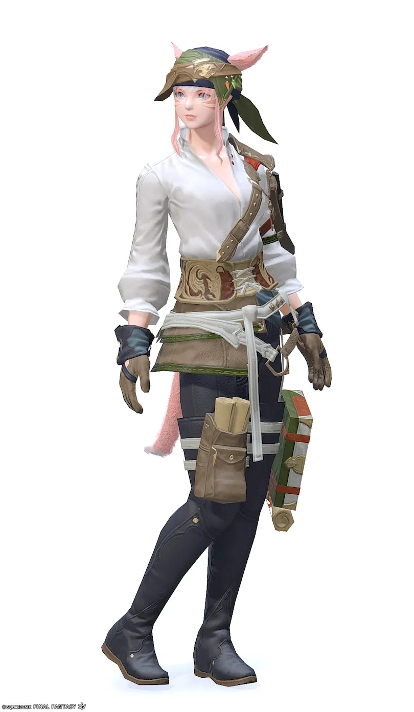 【FF14】革細工師AF3装備👗各種族での見た目・入手方法【ハイドキングRE】