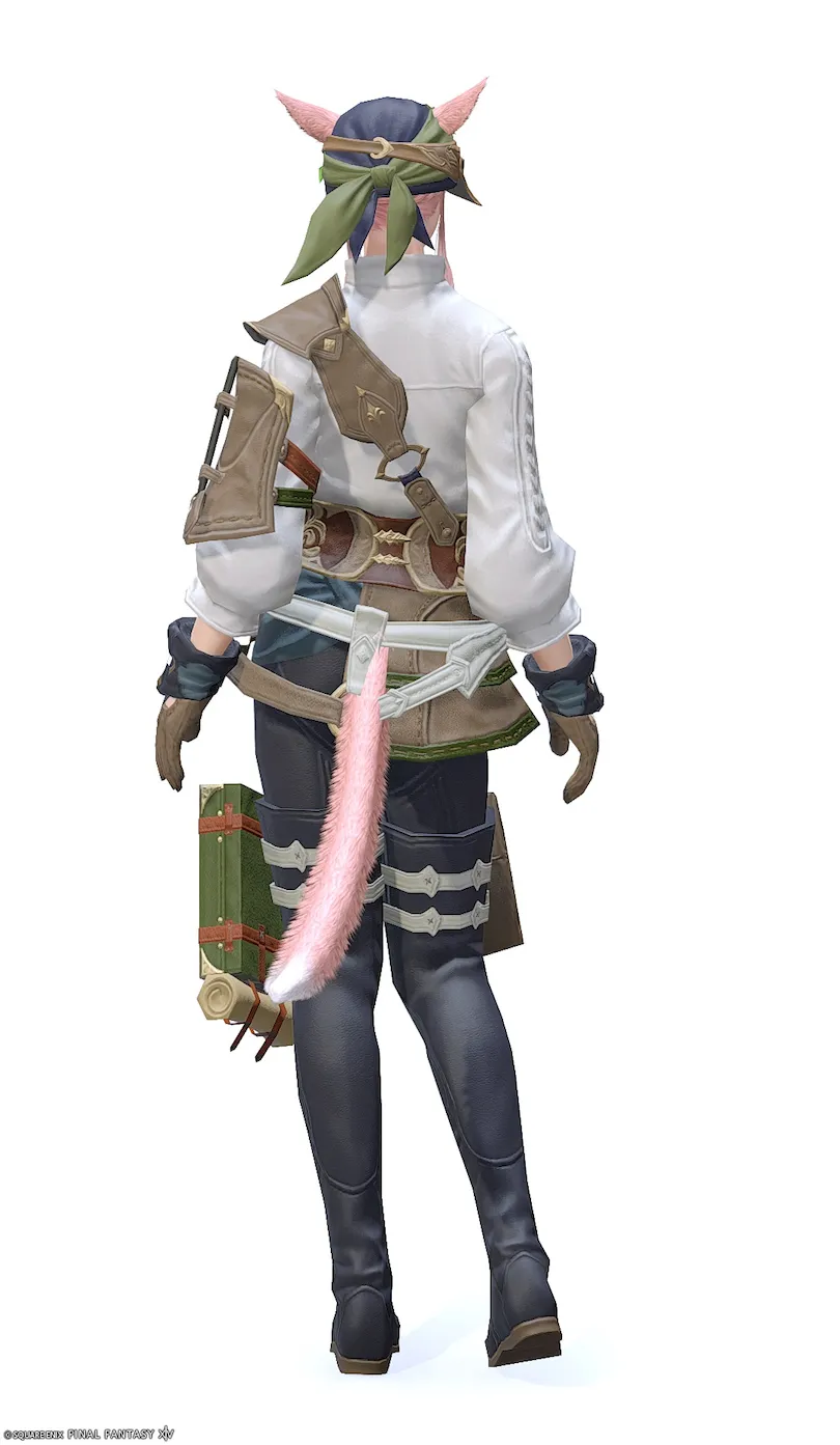 ミラプリ「ハイドキングRE」装備ミコッテでの見た目紹介2