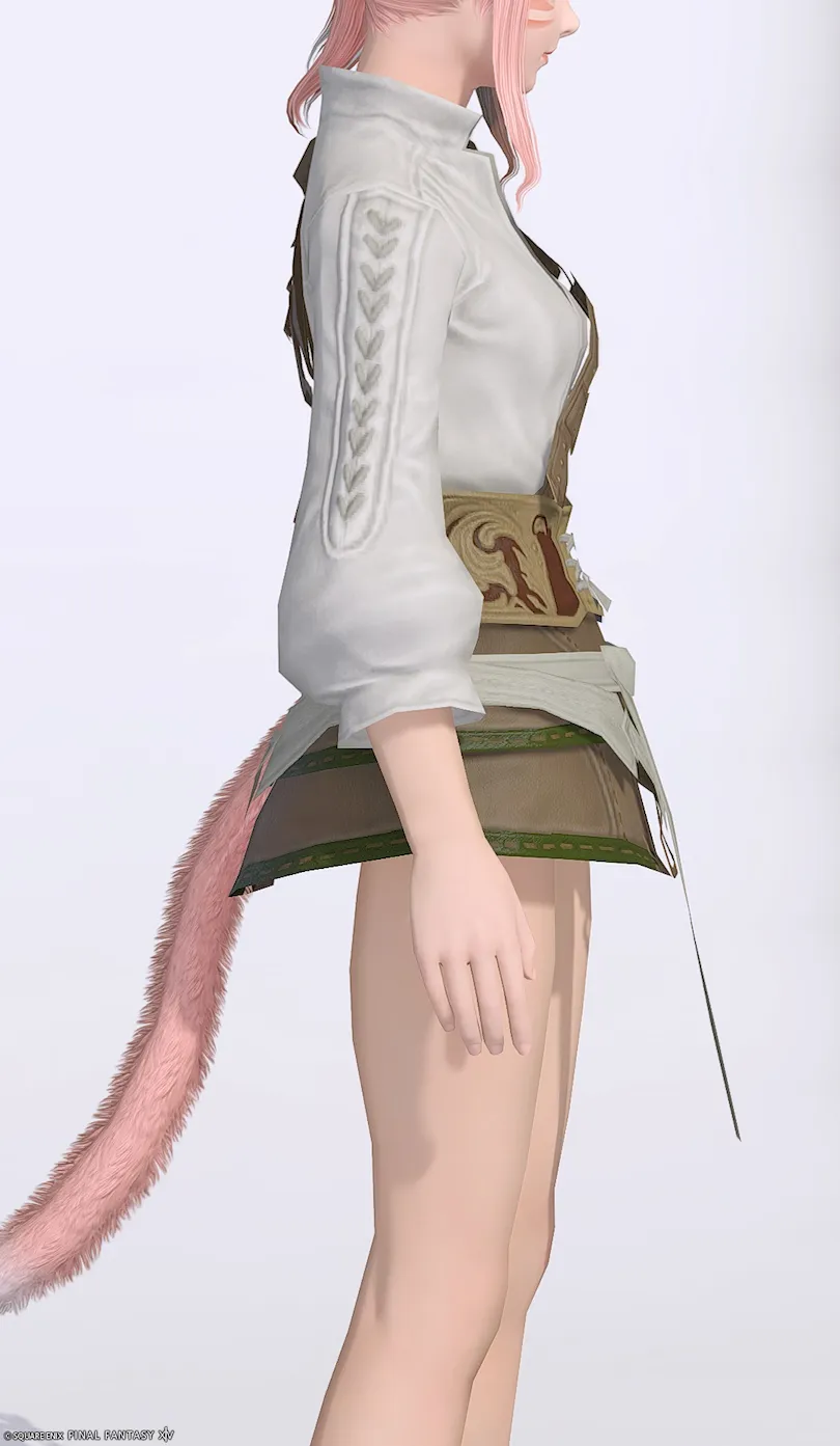 ミラプリ「ハイドキングジャケットRE」装備ミコッテでの見た目紹介8