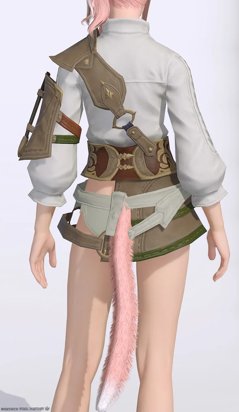 ミラプリ「ハイドキングジャケットRE」装備ミコッテでの見た目紹介9