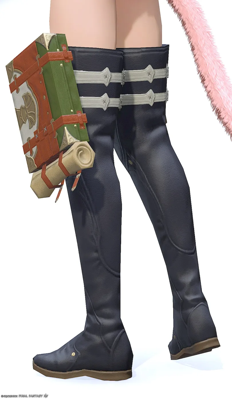 ミラプリ「ハイドキングサイブーツRE」装備ミコッテでの見た目紹介18