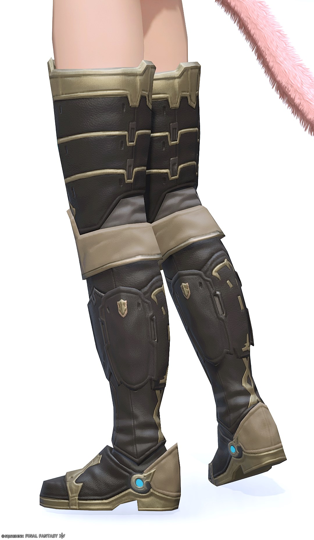 ロストアラガン・ストライカーサイブーツRE | FF14ミラプリ - Augmented Lost Allagan Thighboots of Striking - 足甲/ブーツ