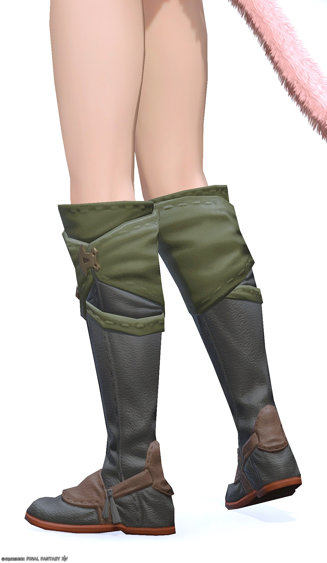 ミルキープワークブーツRE | FF14ミラプリ - Augmented Millkeep's Workboots - ブーツ