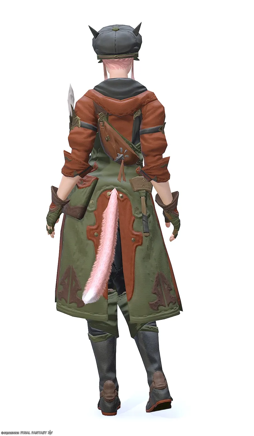 ミラプリ「ミルキープRE」装備ミコッテでの見た目紹介2