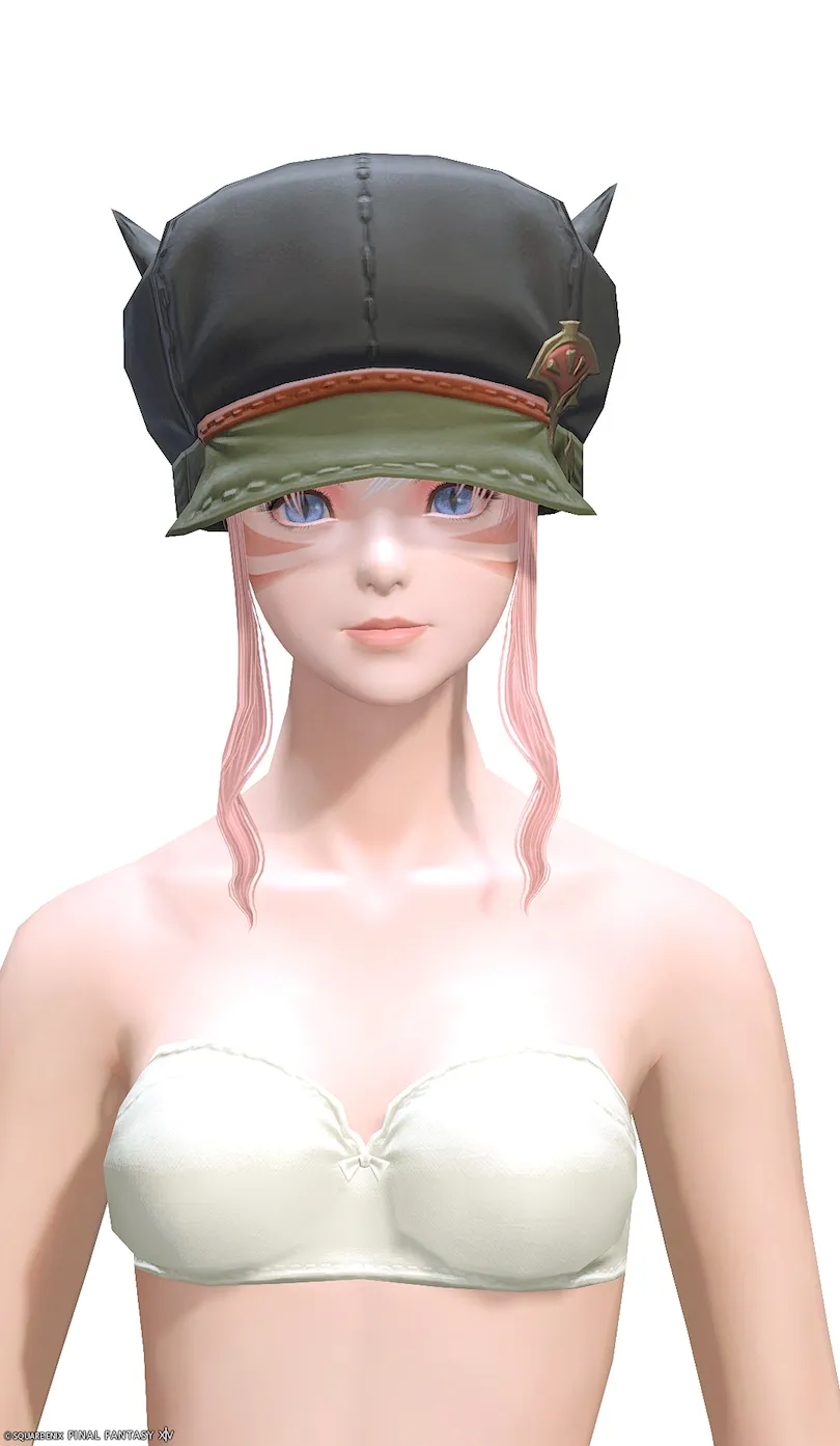 ミラプリ「ミルキープキャップRE」装備ミコッテでの見た目紹介3