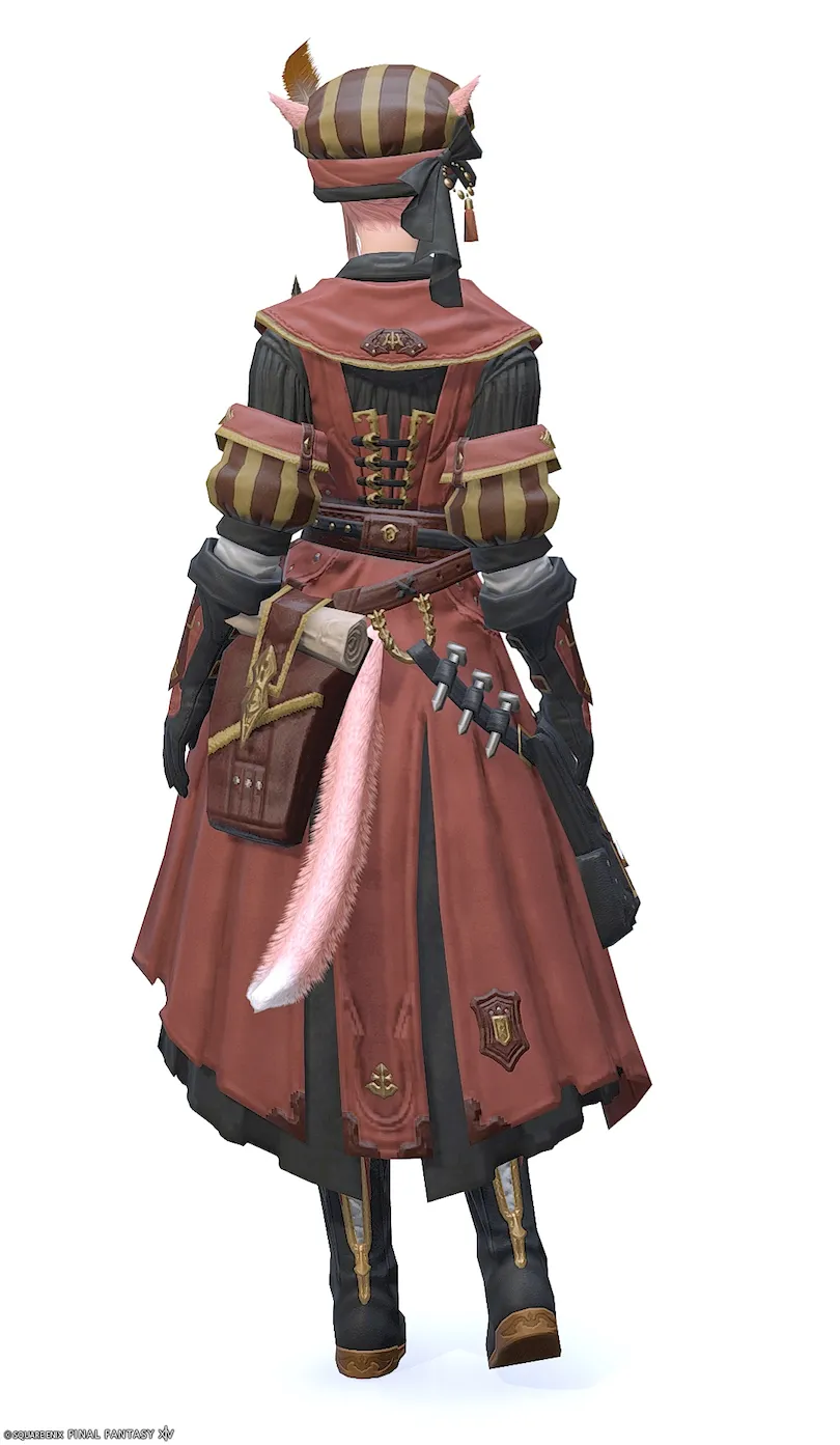 ミラプリ「ミルキングRE」装備ミコッテでの見た目紹介2