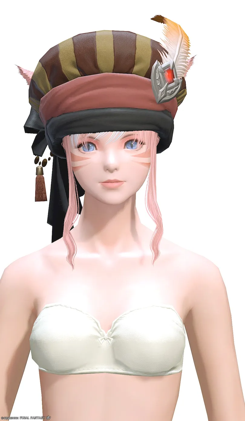 ミラプリ「ミルキングキャップRE」装備ミコッテでの見た目紹介3