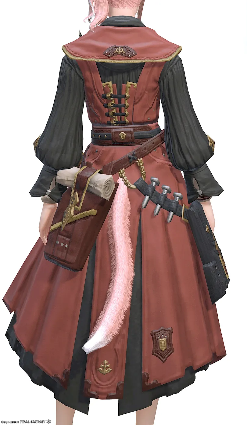 ミラプリ「ミルキングコートRE」装備ミコッテでの見た目紹介9