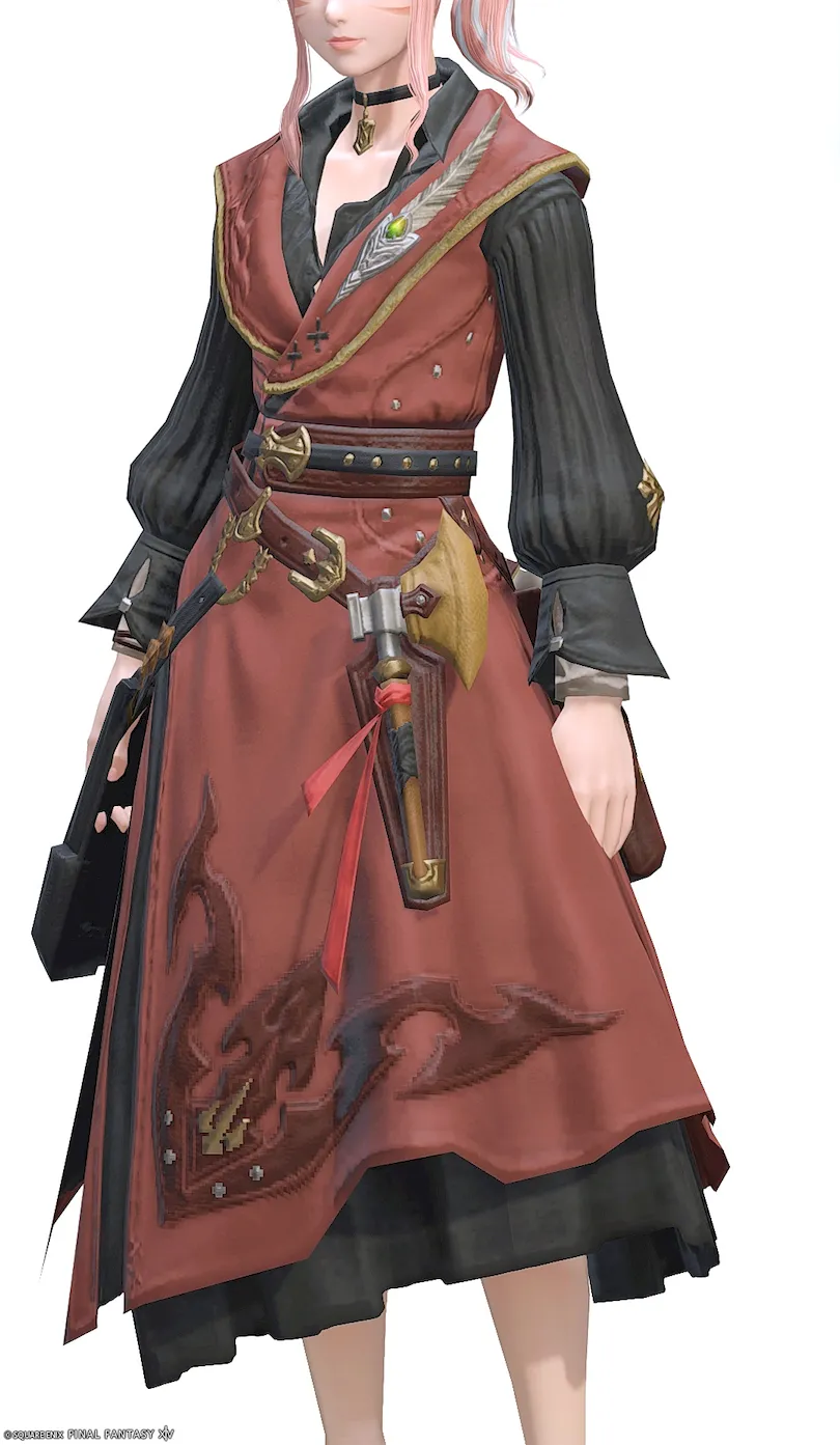 ミラプリ「ミルキングコートRE」装備ミコッテでの見た目紹介10