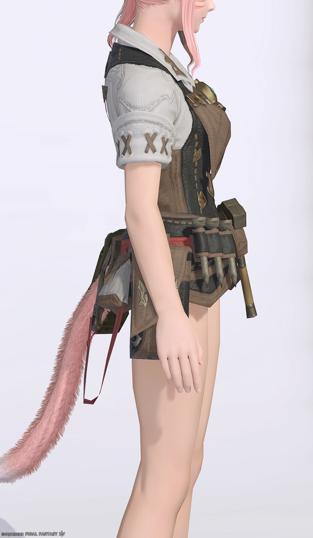 マインキープオーバーオールRE | FF14ミラプリ - Augmented Minekeep's Overalls - シャツ