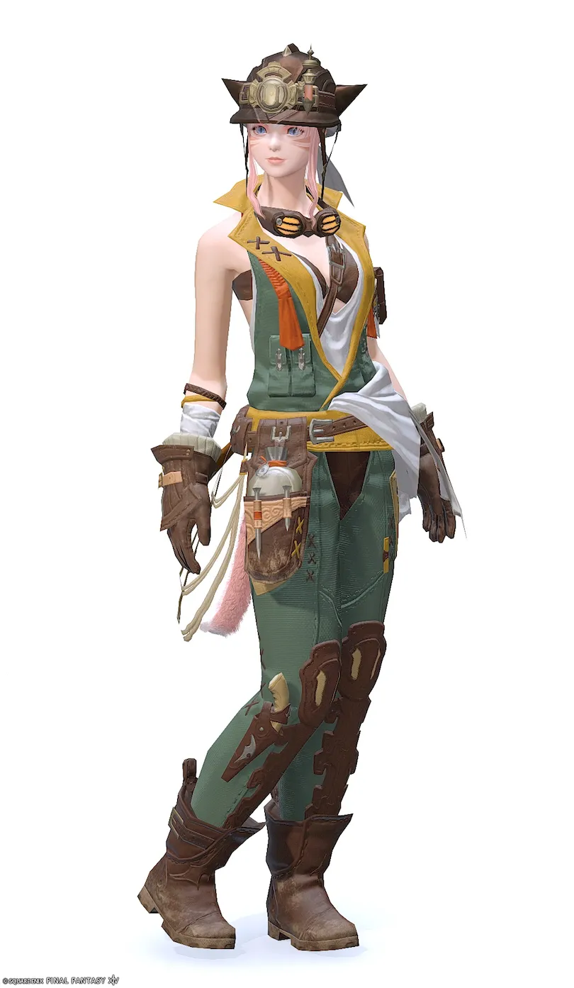 【FF14】採掘師AF3装備👗各種族での見た目・入手方法【マインキングRE】