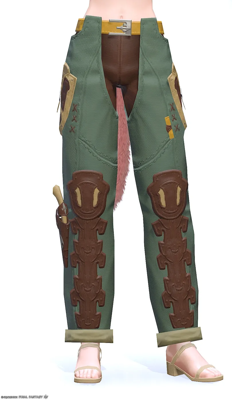 ミラプリ「マインキングスロップRE」装備ミコッテでの見た目紹介14