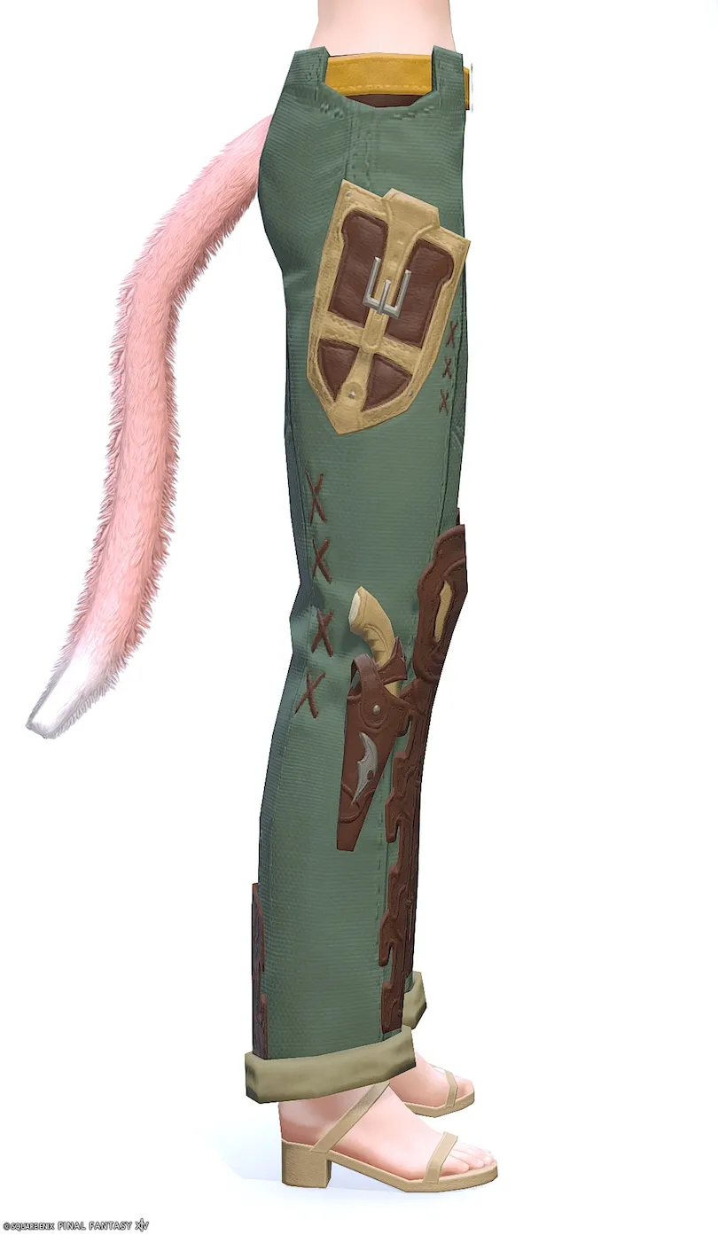 ミラプリ「マインキングスロップRE」装備ミコッテでの見た目紹介15