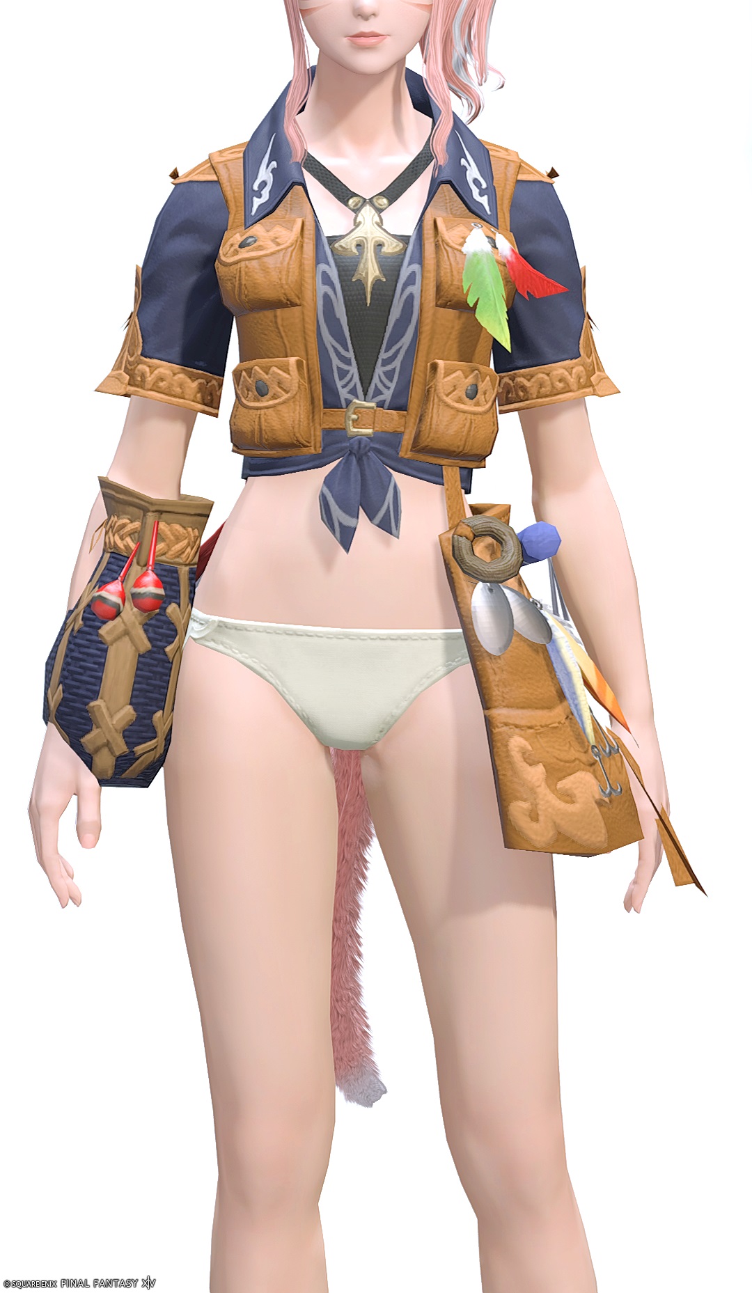 タックルキープベストRE | FF14ミラプリ - Augmented Tacklekeep's Vest - シャツ/ベスト