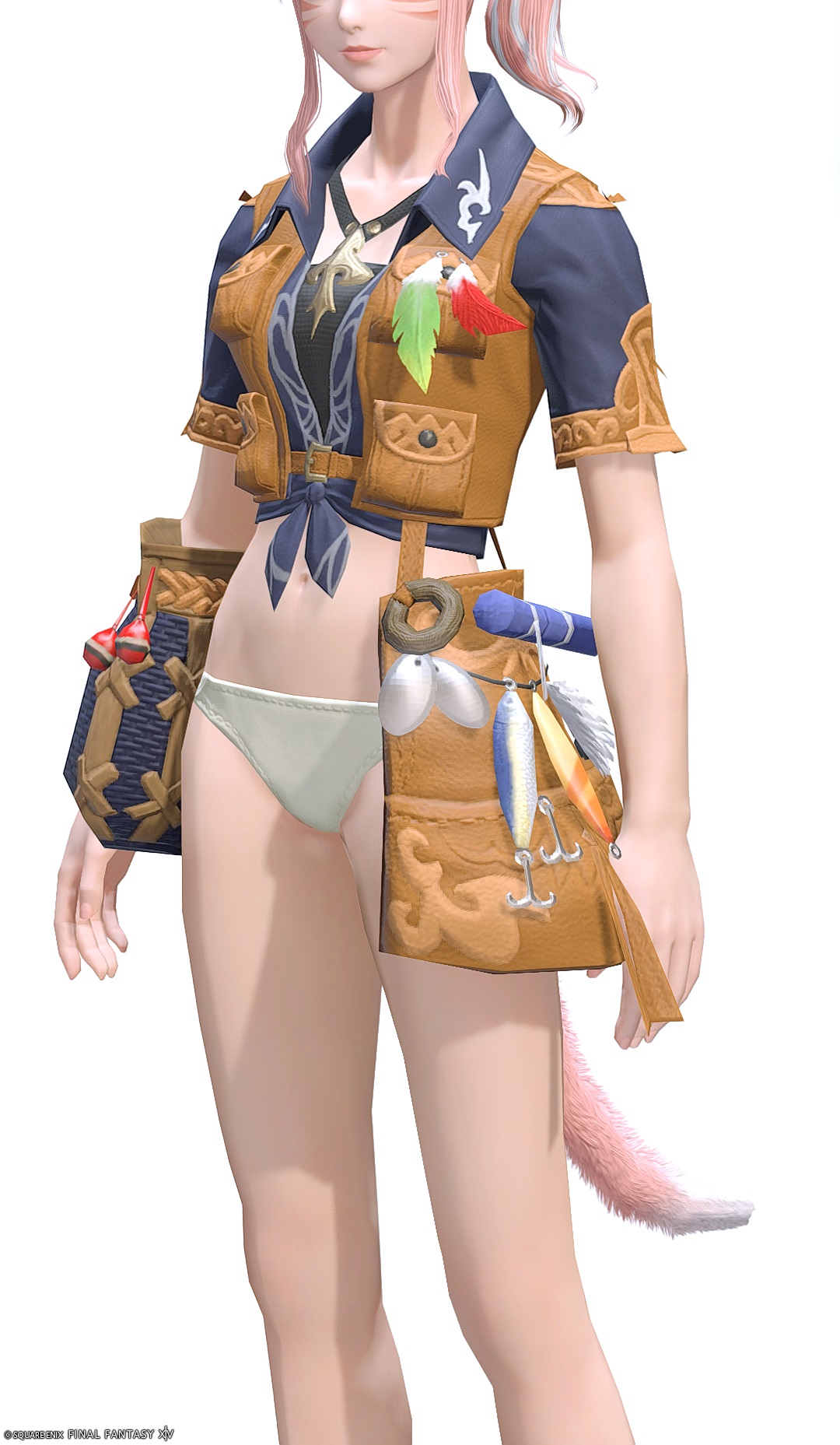 タックルキープベストRE | FF14ミラプリ - Augmented Tacklekeep's Vest - シャツ/ベスト