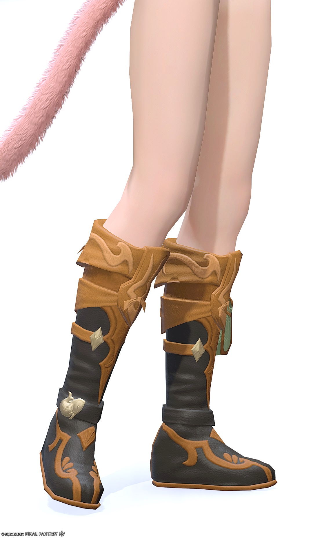 タックルキープウェーダーRE | FF14ミラプリ - Augmented Tacklekeep's Waders - ブーツ