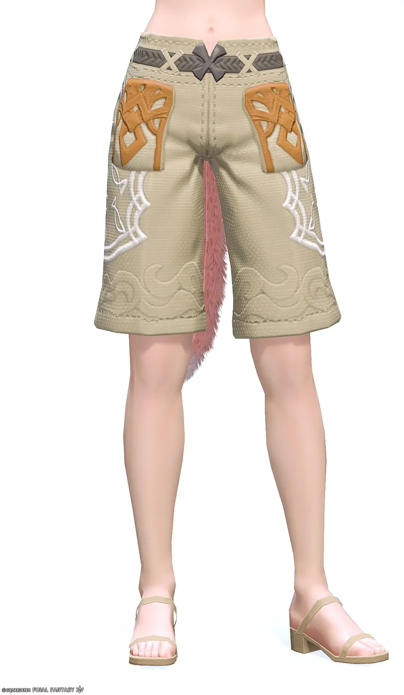 ミラプリ「タックルキープガスキンRE」装備ミコッテでの見た目紹介14