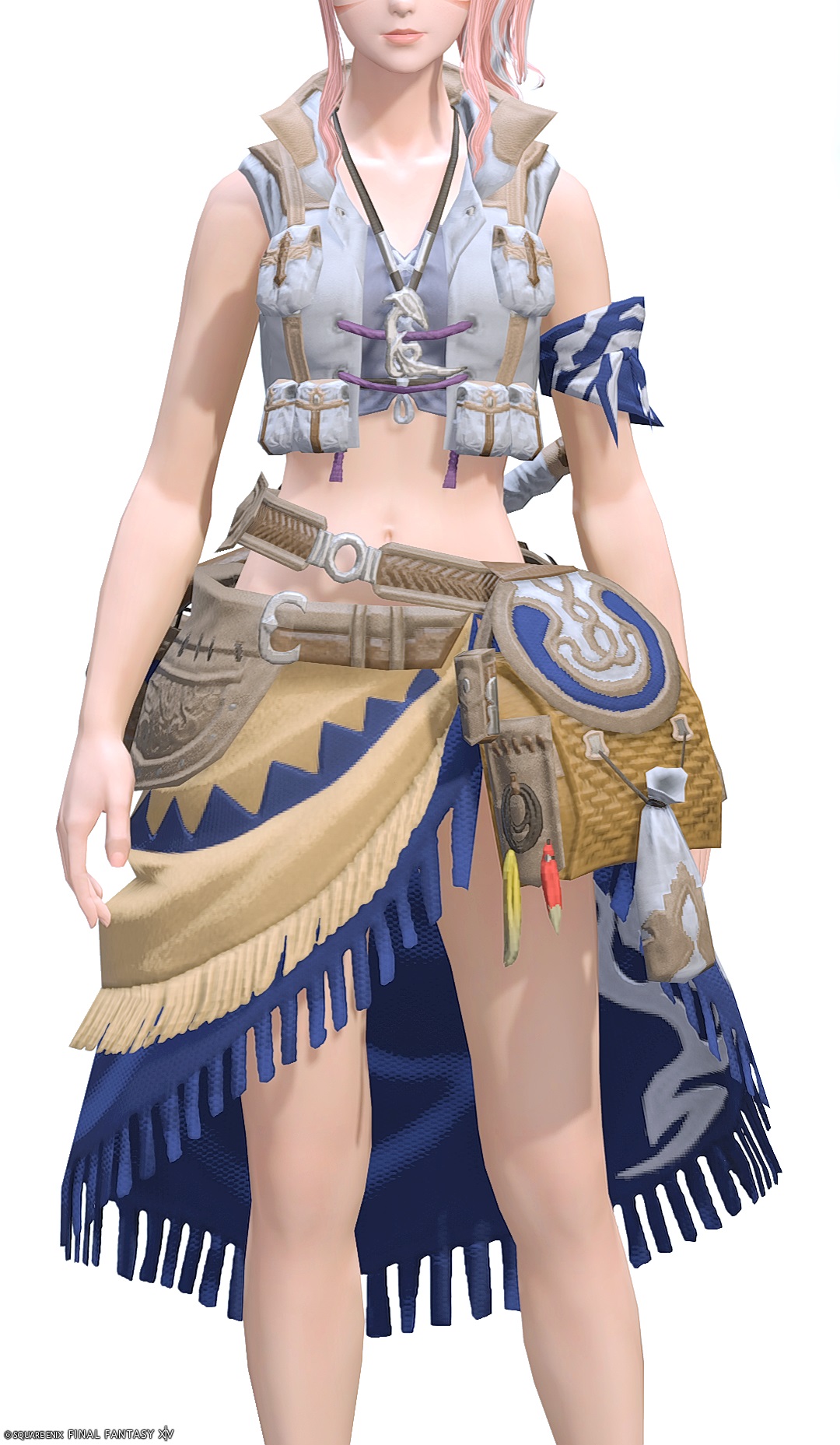 タックルキングベストRE | FF14ミラプリ - Augmented Tackleking's Vest - ベスト