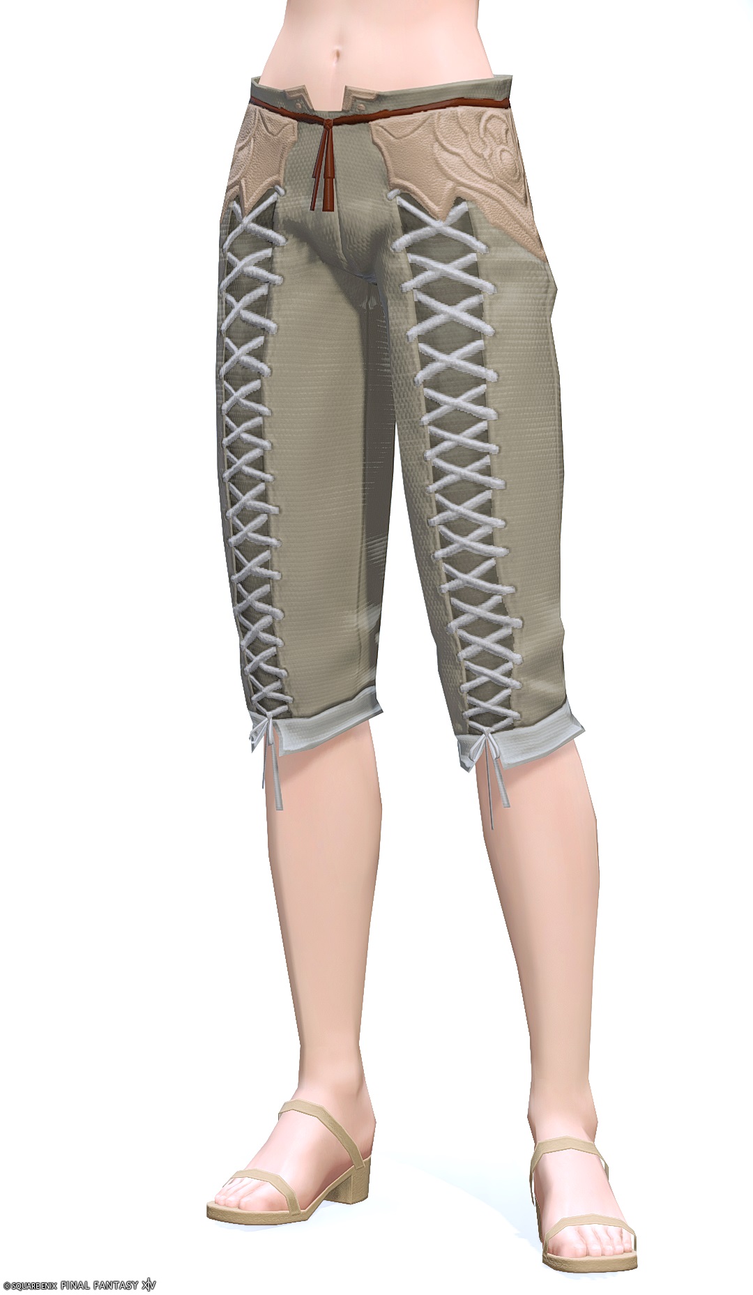 タックルキング・ハーフパンツRE | FF14ミラプリ - Augmented Tackleking's Halfslops - パンツ/ハーフ