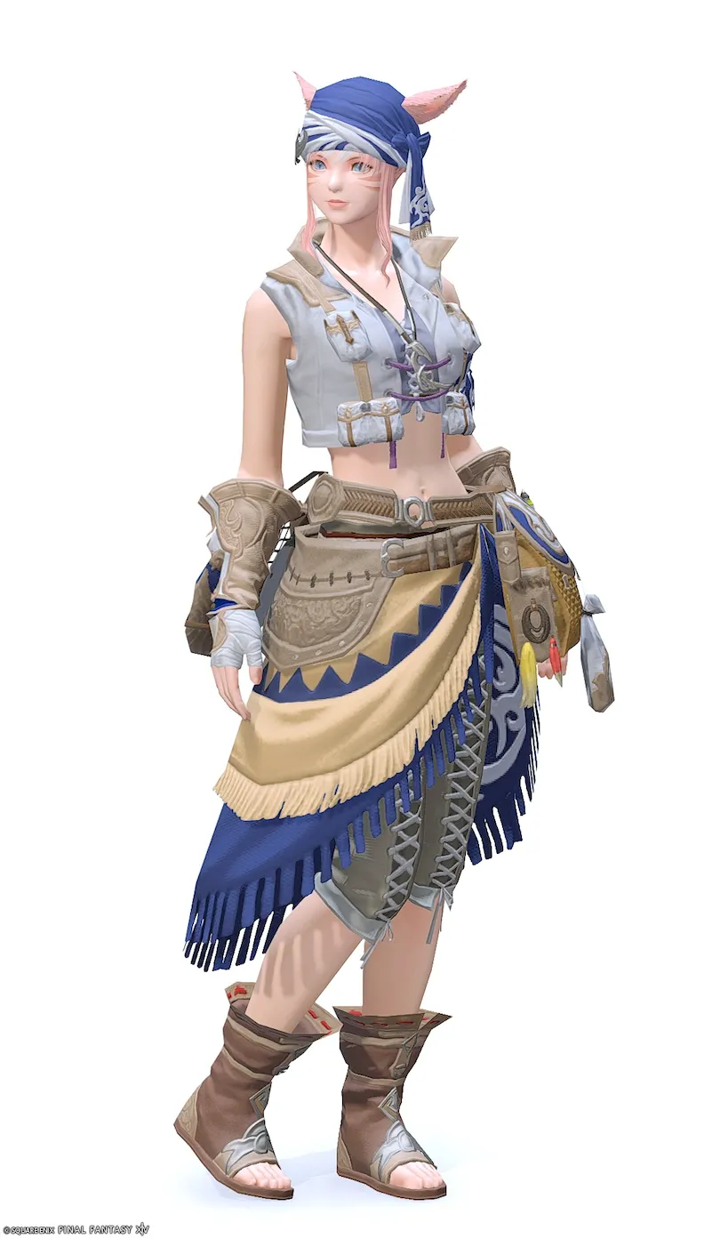 【FF14】漁師AF3装備👗各種族での見た目・入手方法【タックルキングRE】