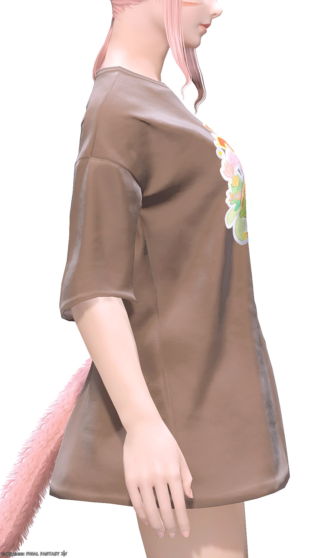 チーちゃん・ネオチュニック:オーバーサイズ | FF14ミラプリ - Oversized Aunt Tii's Neotunic - Tシャツ/チュニック