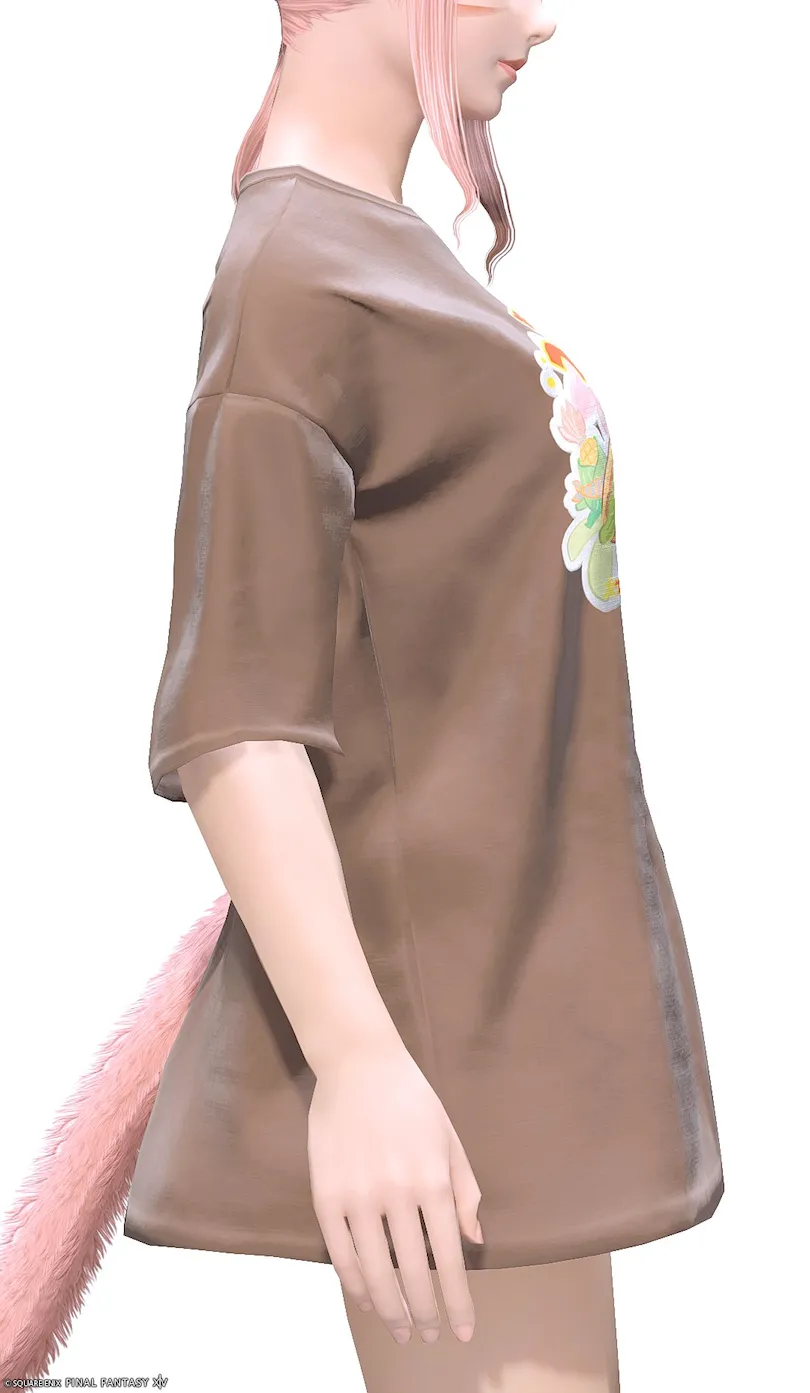 ミラプリ「チーちゃん・ネオチュニック:オーバーサイズ」装備ミコッテでの見た目紹介16