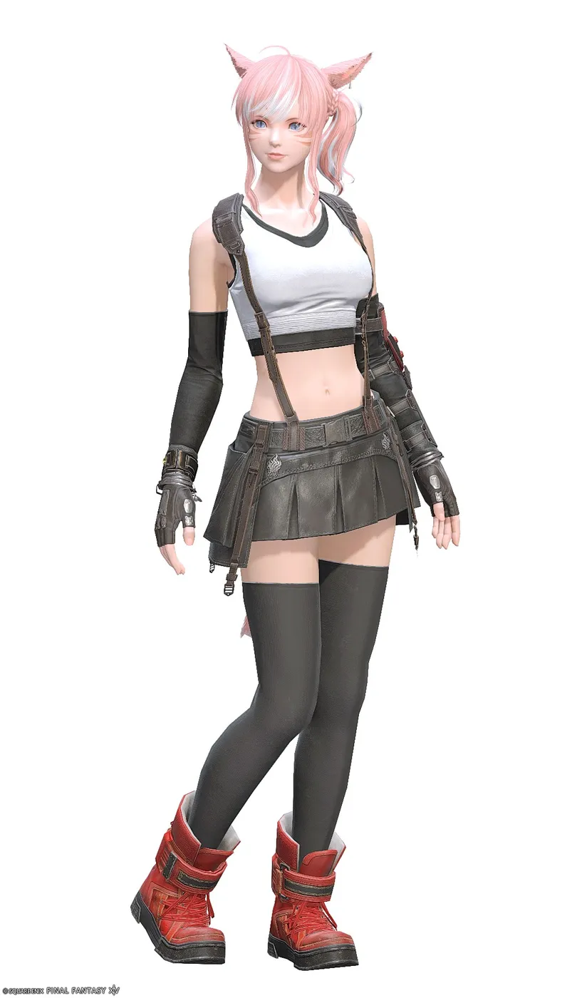 【FF14】アバランチブロウラー装備👗各種族での見た目・入手方法【FF7コラボ】
