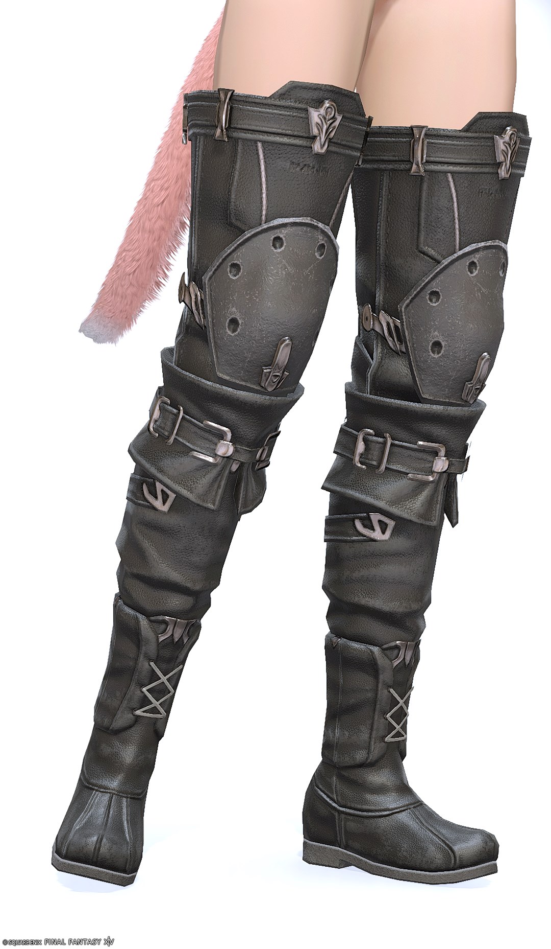 バスティオン・サイブーツ | FF14ミラプリ - Bastion's Thighboots - ブーツ