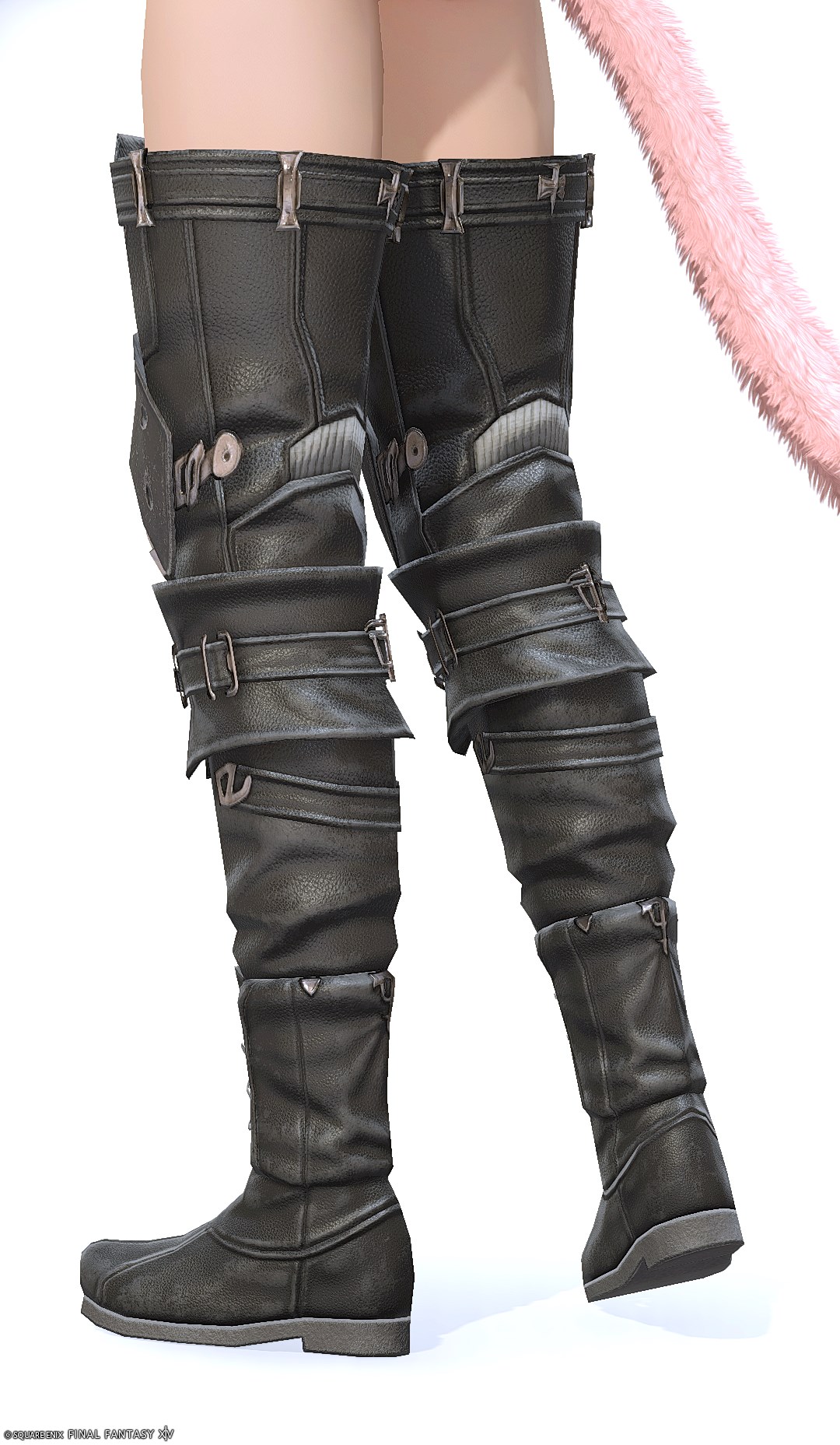 バスティオン・サイブーツ | FF14ミラプリ - Bastion's Thighboots - ブーツ