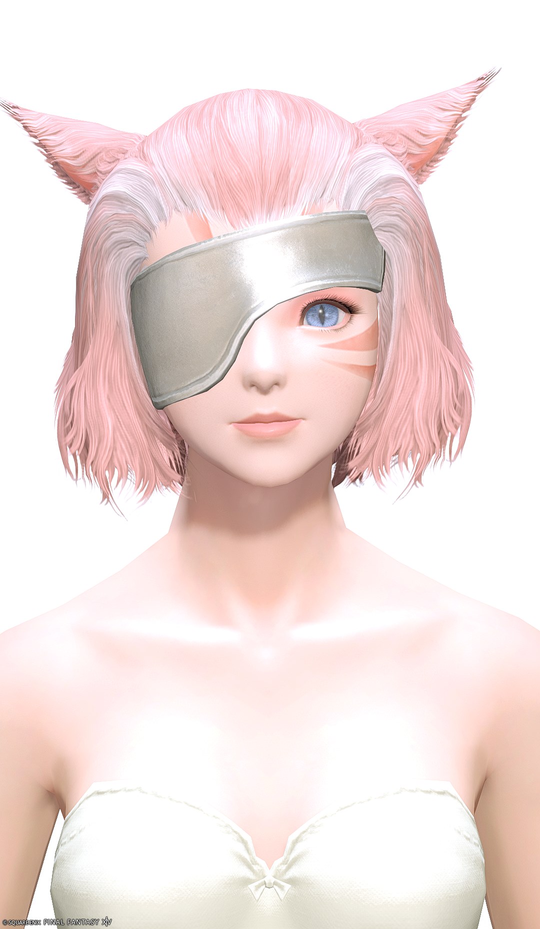 バトルフィールドローズ・アイガード | FF14ミラプリ - Battlefield Rose's Eyeguard - ヘッドギア・フェイスガード/眼帯