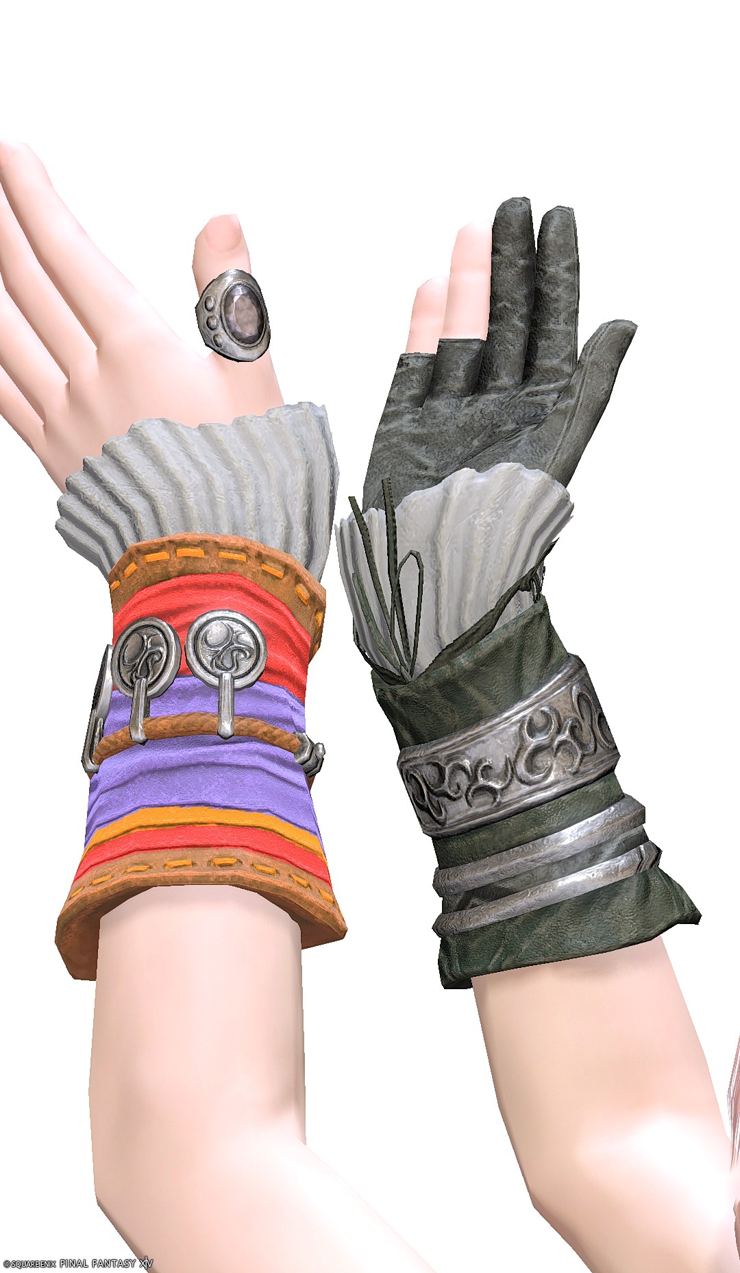 ビフ・グローブ | FF14ミラプリ - Bihu Gloves - 指輪/手袋/フィンガレス