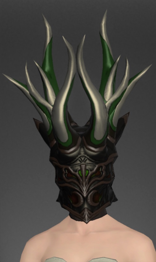 ブラックシャック・ヘルム | FF14ミラプリ - Black Shuck Helm - 兜