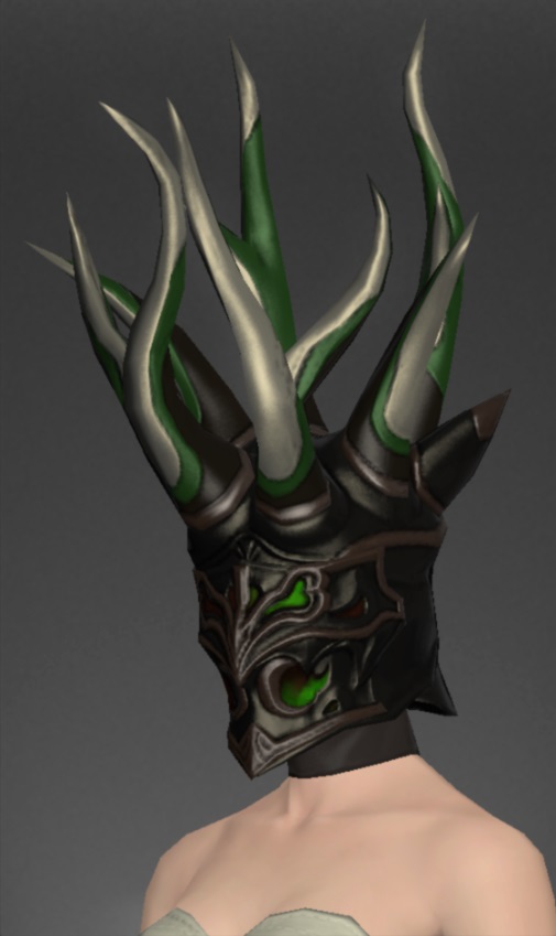 ブラックシャック・ヘルム | FF14ミラプリ - Black Shuck Helm - 兜