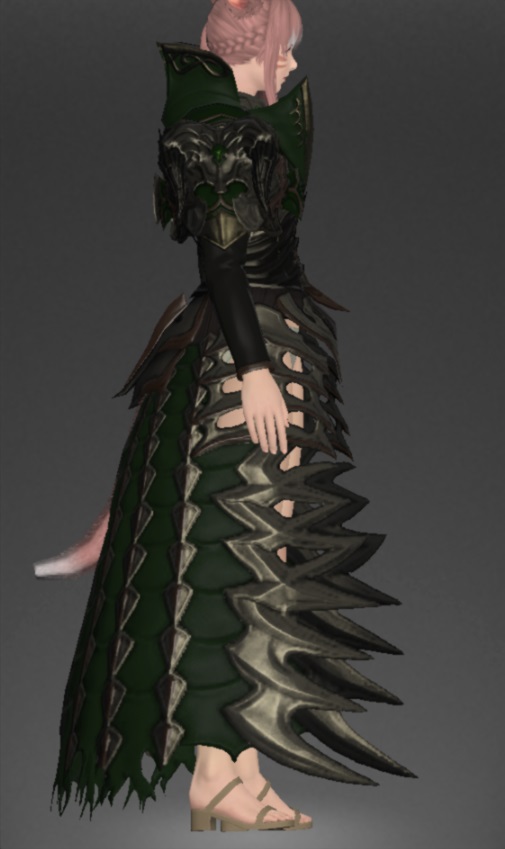 ブラックシャック・アーマー | FF14ミラプリ - Black Shuck Armor - メイル