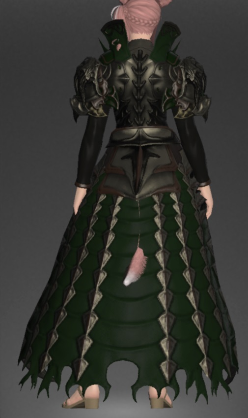 ブラックシャック・アーマー | FF14ミラプリ - Black Shuck Armor - メイル
