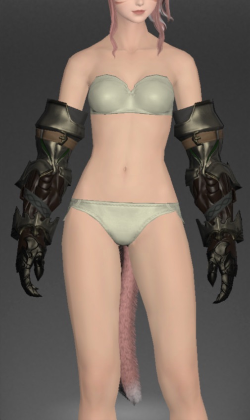 ブラックシャック・ガントレット | FF14ミラプリ - Black Shuck Gauntlets - 篭手